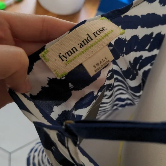 NWT Anthropologie fynn and rose silk tank sz S 082 - Picture 5 of 7